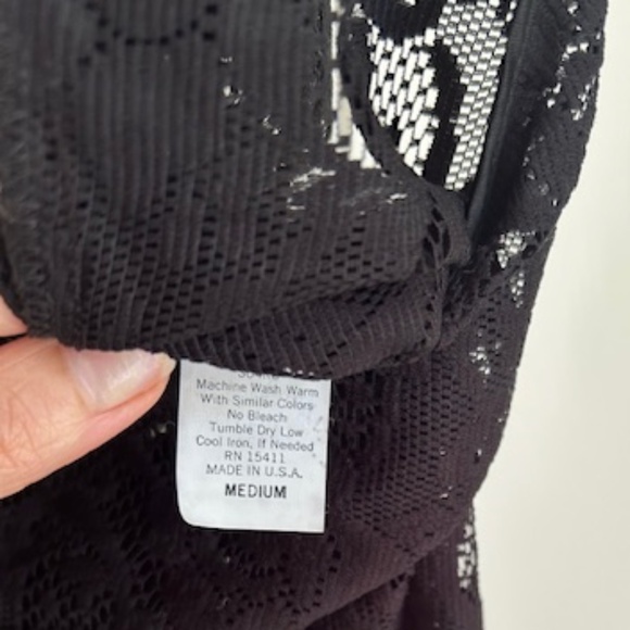 Victoria's Secret Long Lace Dress, Sz M - Picture 4 of 4